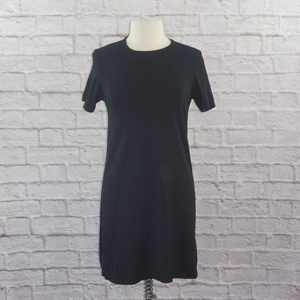 Vintage 90s DKNY Black Tee Shirt Dress